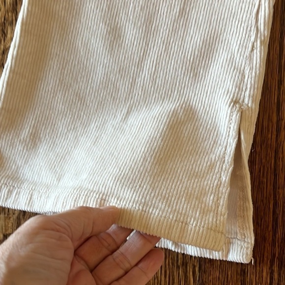 Zara Girls Flare Leg‎ Corduroy Pants Cream Color Size 13-14 CM 164 - Picture 11 of 16